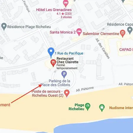 아파트 Les Maisons Sur La Plage, T2 Les Pieds Dans L'eau 아그